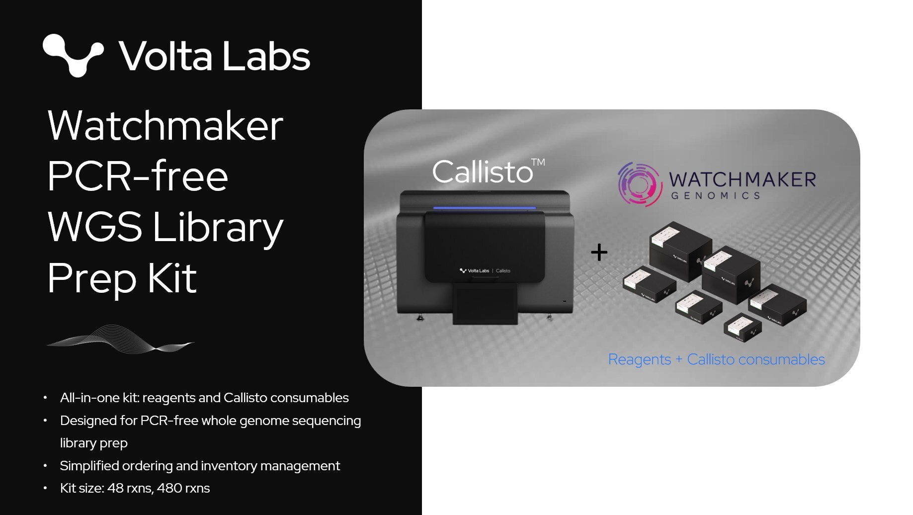 volta-labs-et-watchmaker-genomics-s’associent-pour-presenter-le-kit-complet-callisto-pour-la-preparation-des-librairies-adn-par-ef-a-l’occasion-d’agbt-2026.